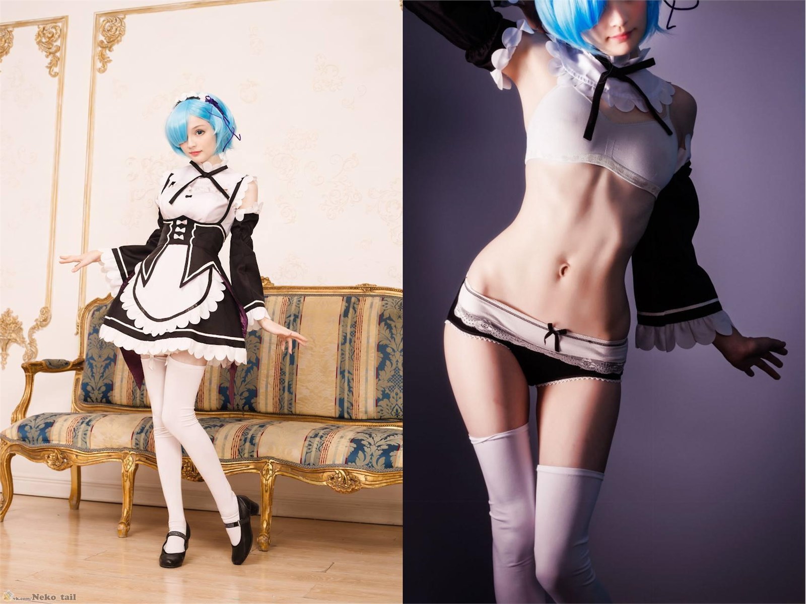 NO.222 Patreon  Twins, Rem & Rem 16 Pics(10)